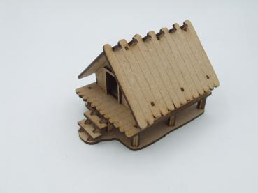 Storage hut, 28mm/1:56 - Lasercut