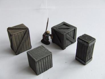 Wooden boxes Set 4
